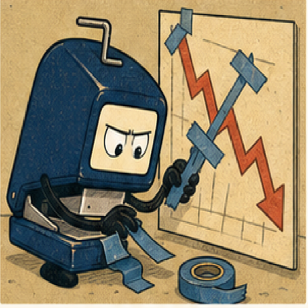 STAPLO reacts to an urgent red chart